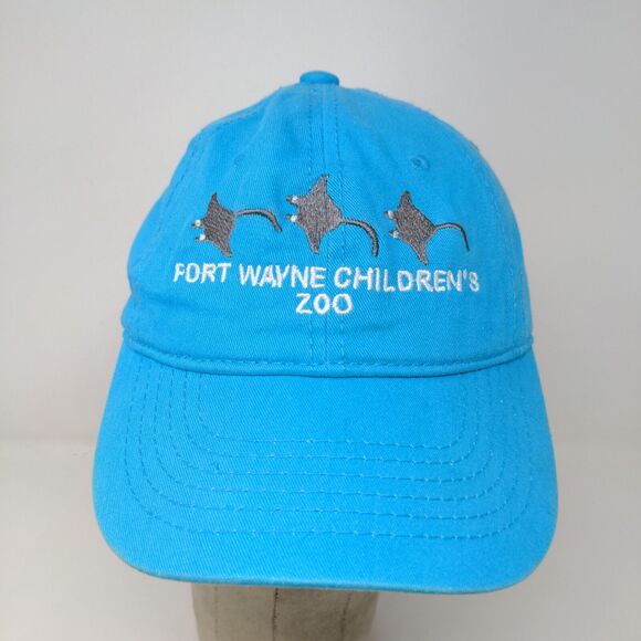 Jacobson Boys Strapback Hat Blue Fort Wayne Children's Zoo Embroidered Logo - Picture 3 of 12